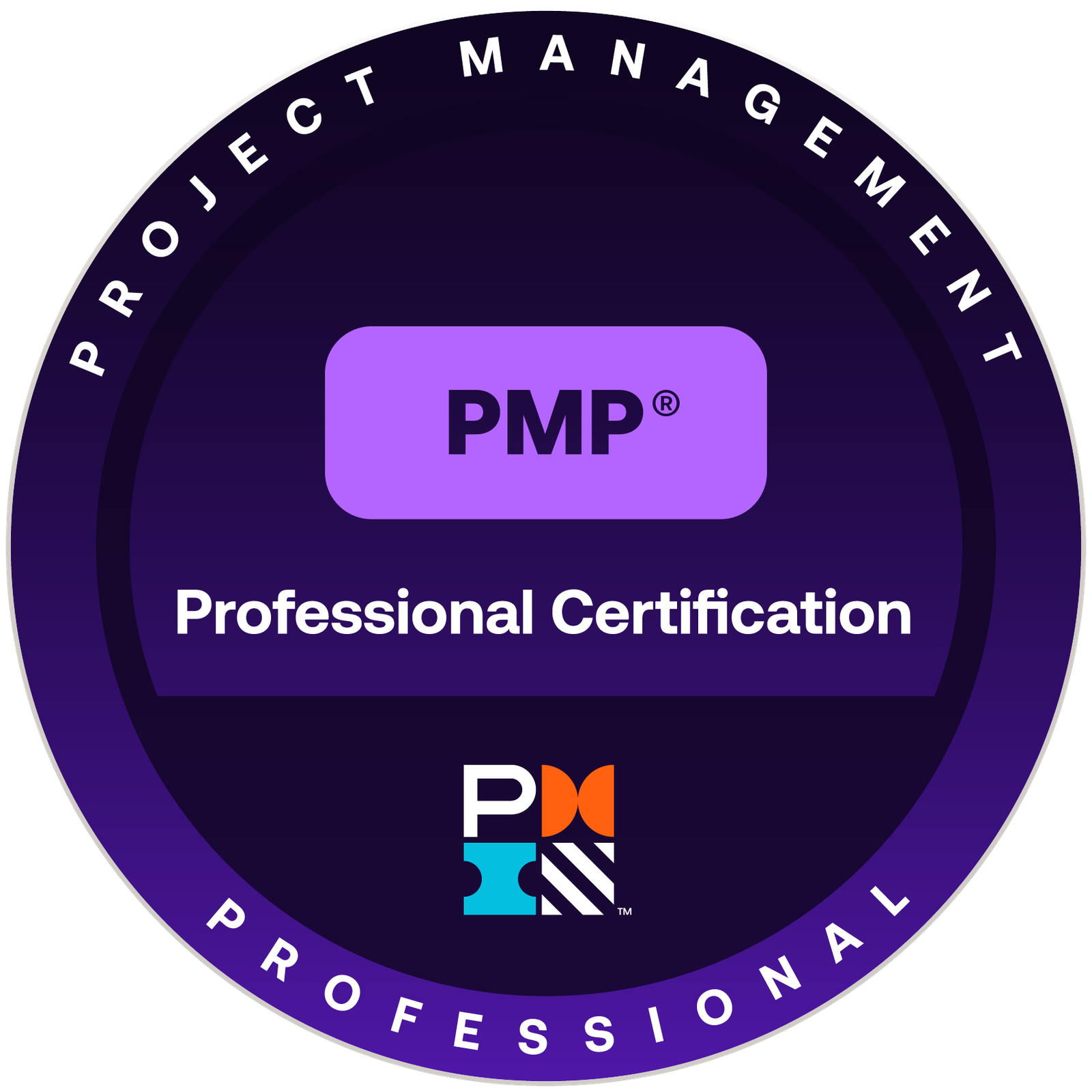 Insignia de la certificación PMP® Project Management Professional del PMI®